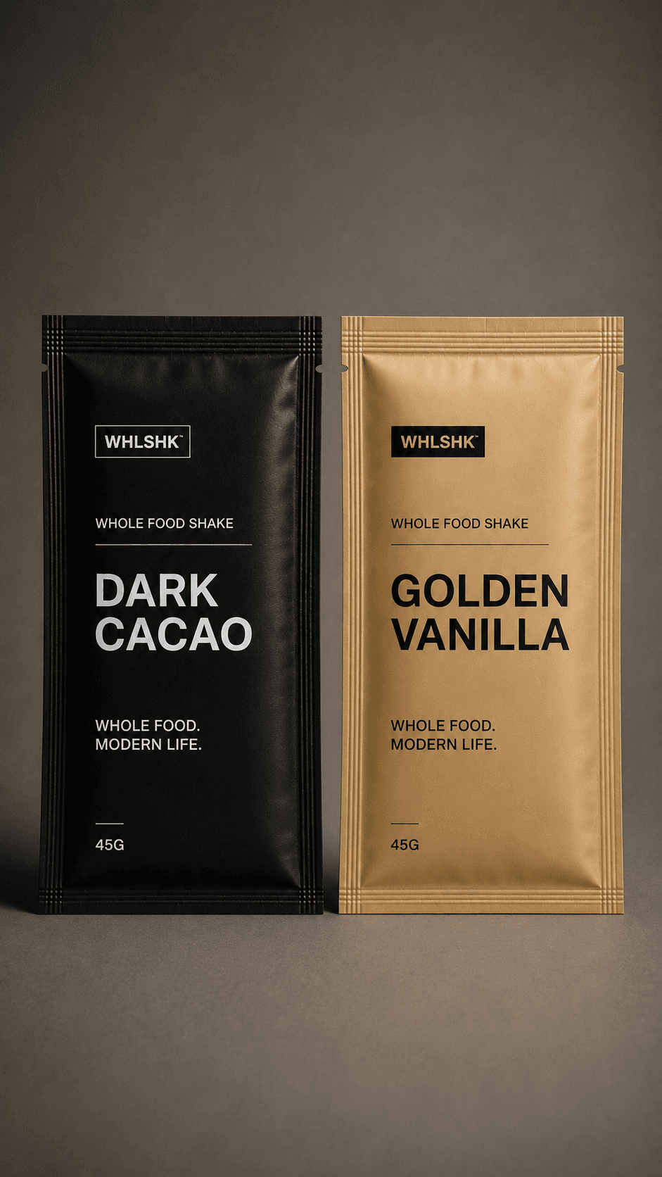 Dark Cacao + Golden Vanilla